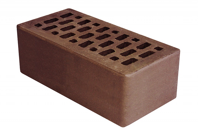Облицовочный пустотелый, М-150,120x250x88, какао, Терекс кирпич