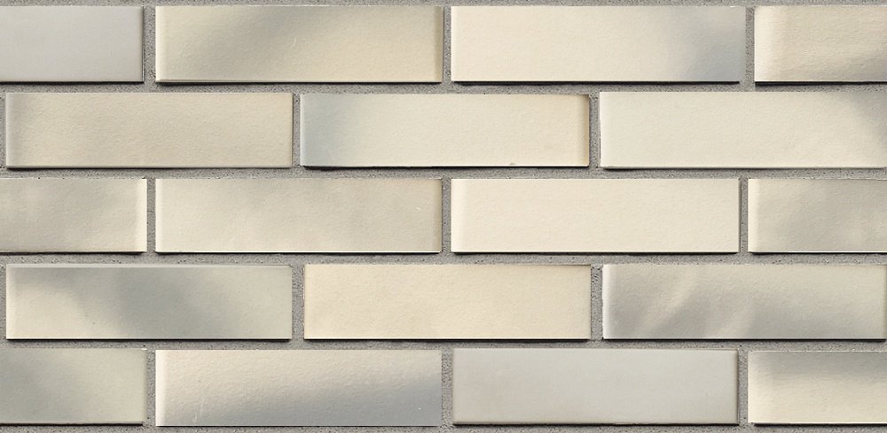 Кирпич Российский Облицовочный, Серый На Белом, 1NF, Recke